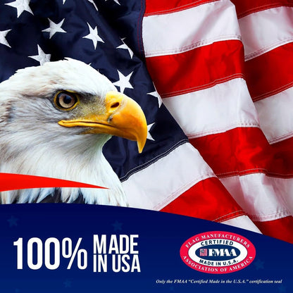 Best Embroidered Stars American Flags