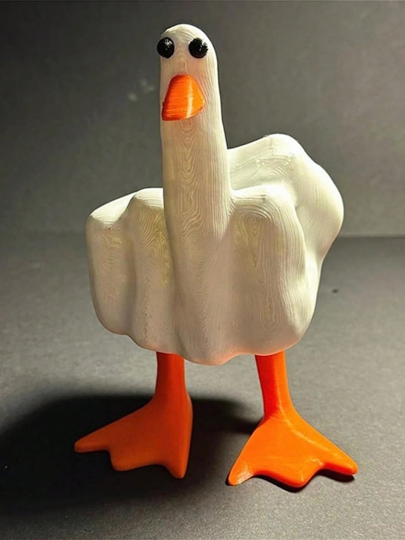 Funny Duck Figurine Ornament