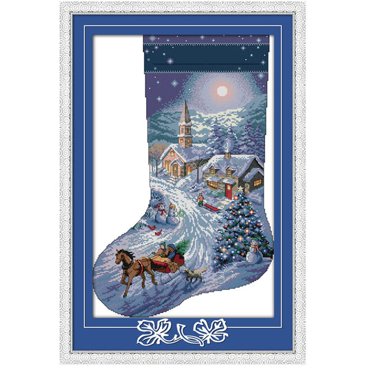 Christmas Stocking Cross Stitch Kit