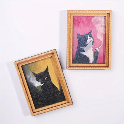 Funny Cat Fridge Magnet