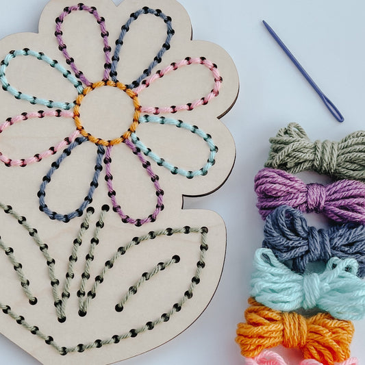 🌸Flower Craft Kit for Kids🧵