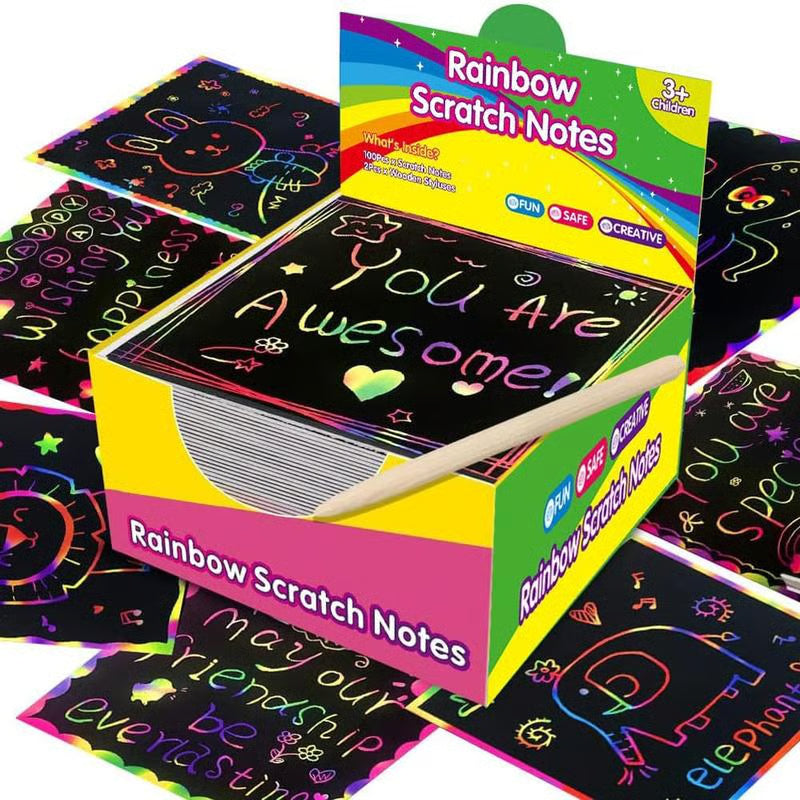 🌈Rainbow Paper Artistic Drawing Set ✍️
