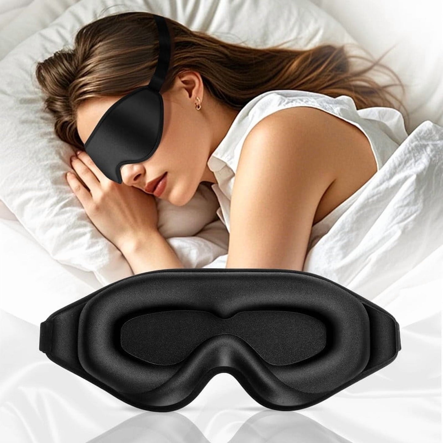 Zero Eye Pressure 3D Silk Sleeping Mask💤