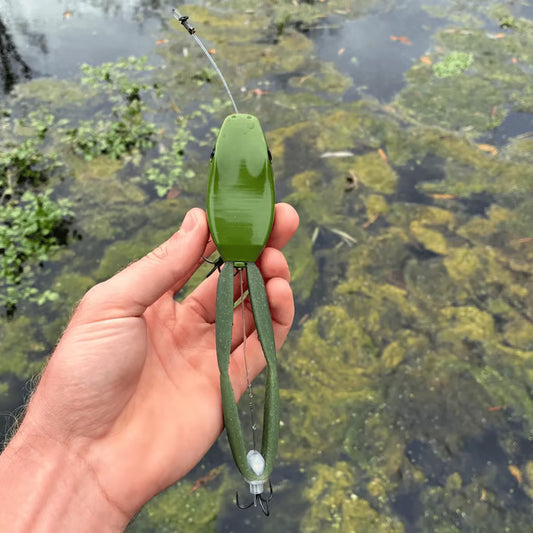 🐸🎣 Top Frog Lure – Fish Through Heavy Cover with True Weedless Action