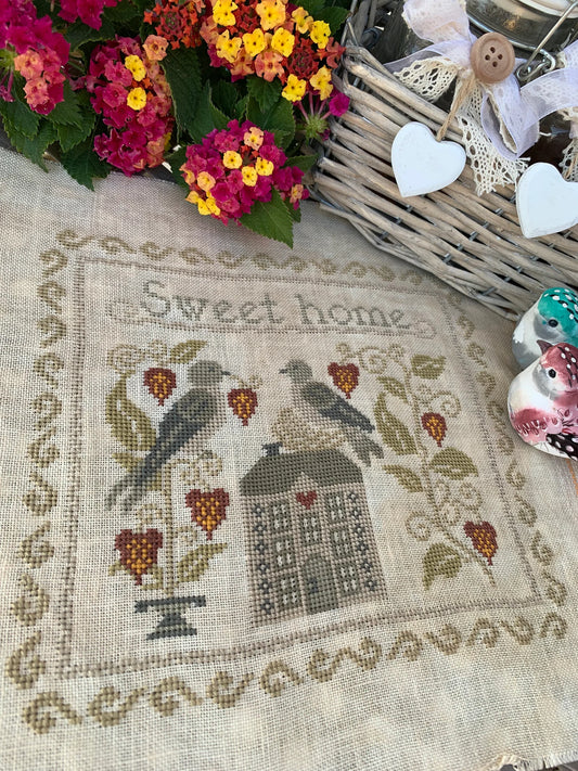 "Sweet home" Cross Stitch DIY Kit