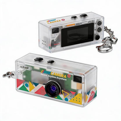 Creative Mini Portable Thumb Pocket Keychain Digital Camera with Flash