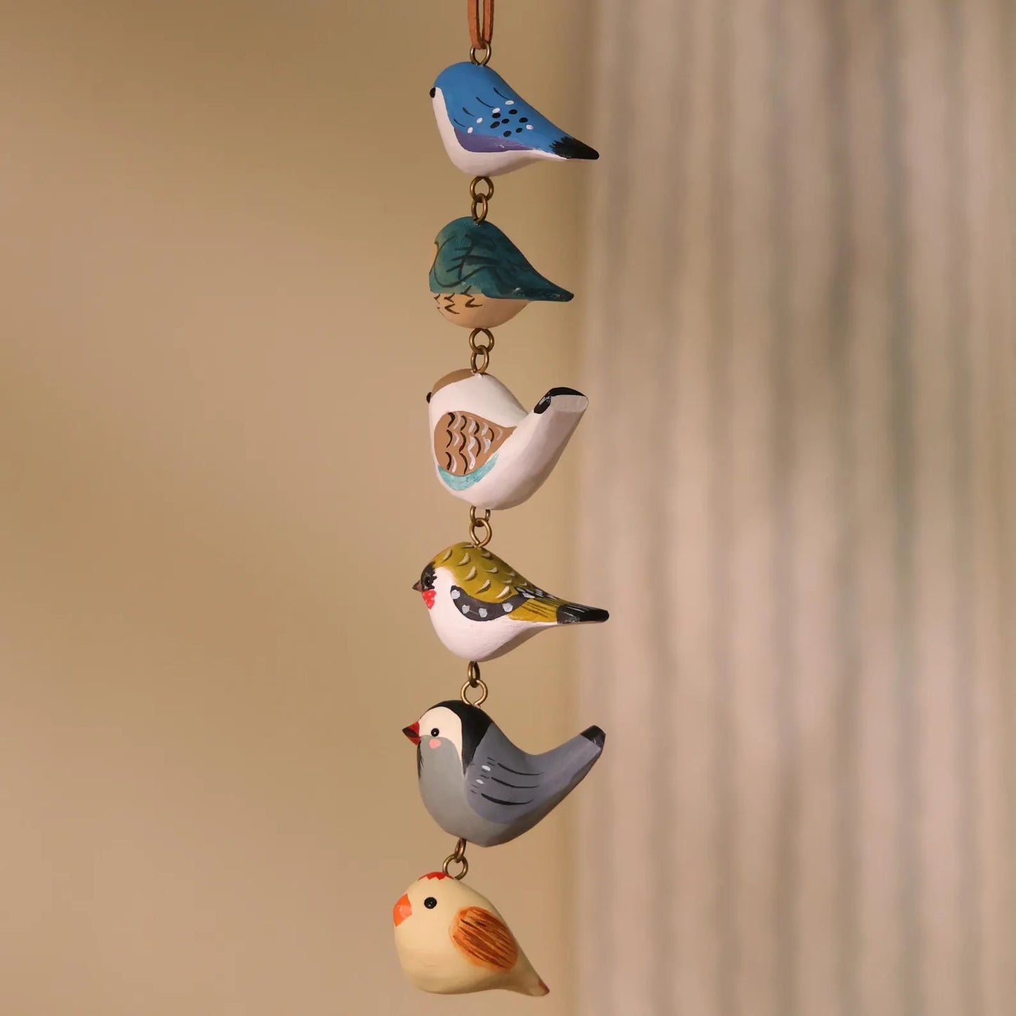 🔥Handmade Wooden Bird Ornament