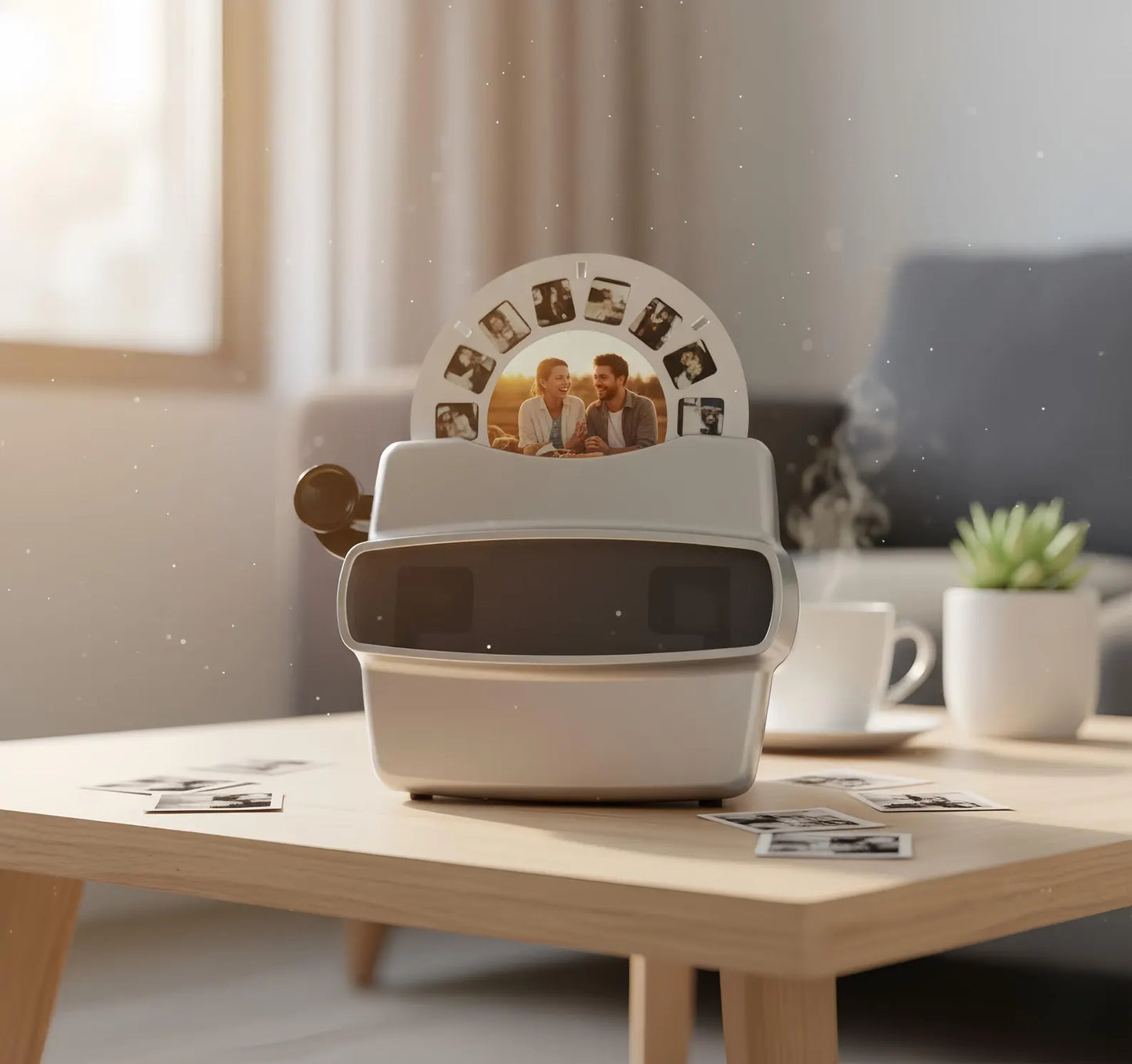 Custom Photo Viewfinder – Your Love Story in a Nostalgic Keepsake 📸