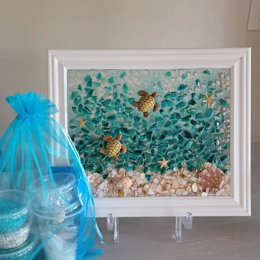 🌊 Sea glass DIY kit