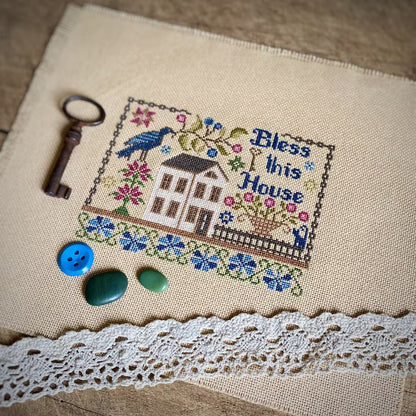 "Bless This House" Sampler Cross Stitch DIY Kit🧵