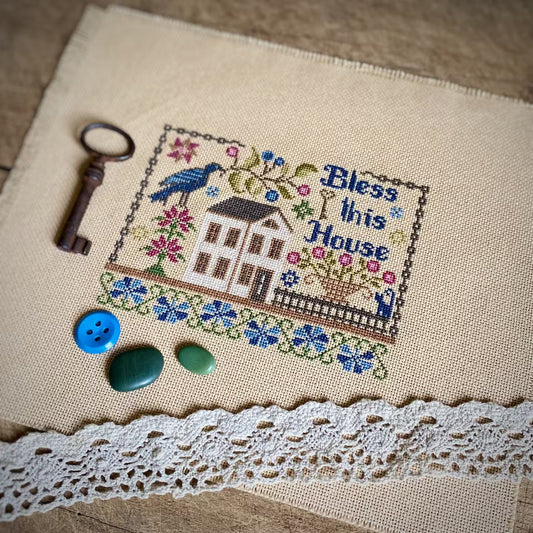 "Bless This House" Sampler Cross Stitch DIY Kit🧵