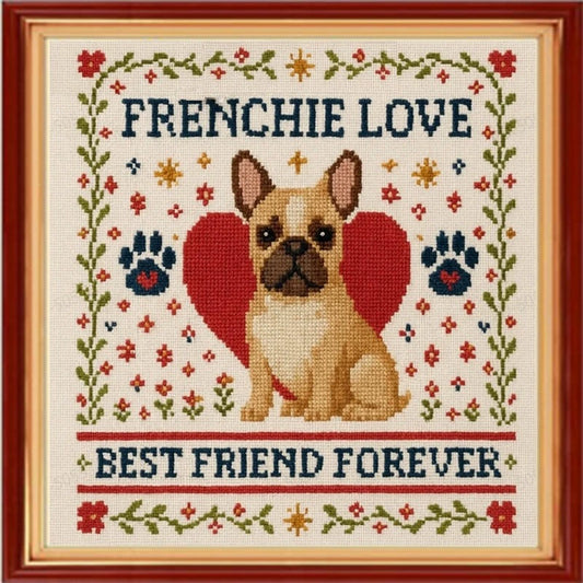 Paradise Cross Stitch Kit-Lovely Dog 🐕️