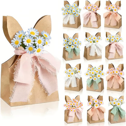 🐰Boho Bow Goodie Bags for Egg Hunts