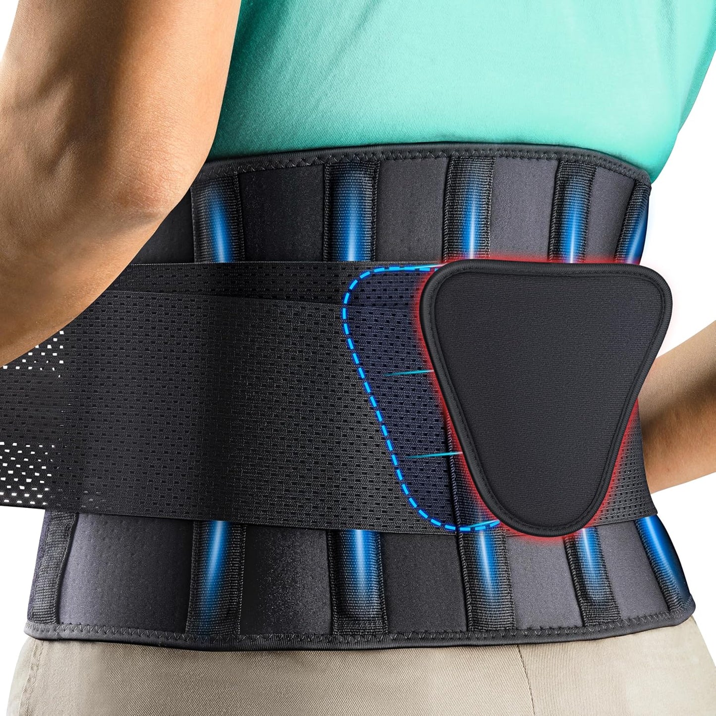Back Brace Support Belt for Men & Women