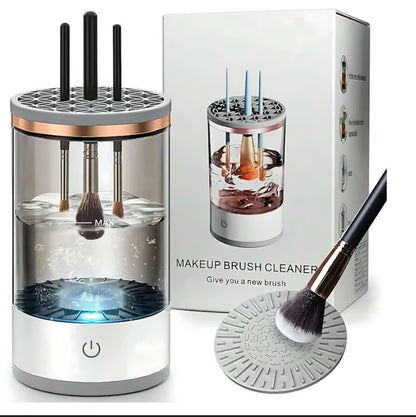 🌟3-in-1 Electric Makeup Brush Cleaner