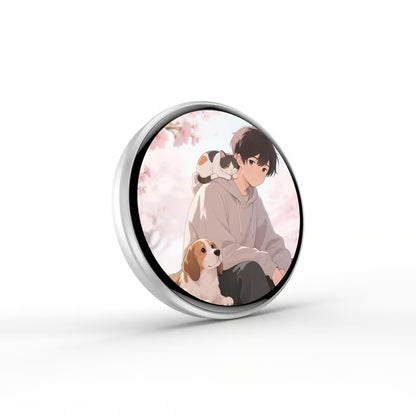 Digital Badge Photo Video GIF Display Screen