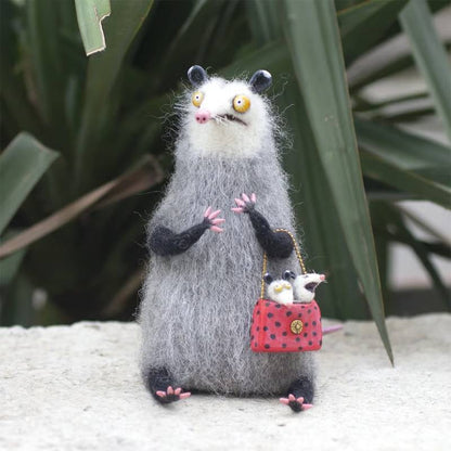 🎄✨Wool Felt Familiars – Quirky Handmade Companions