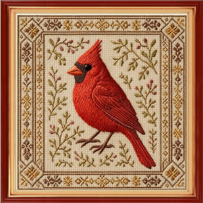 Paradise Cross Stitch Kit-Nature Bird 🐦️