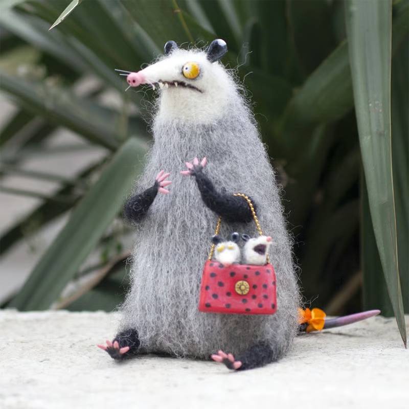 🎄✨Wool Felt Familiars – Quirky Handmade Companions