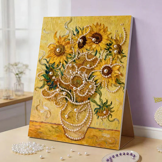 ✨DIY Beaded Art Kit -🌻Sunflower Pearl Painting