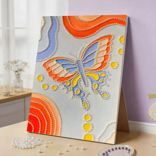 ✨DIY Beaded Art Kit - 🦋Butterfly Pearl Painting