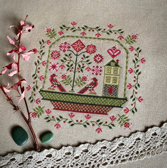 “Spring Dream Sampler” Cross Stitch DIY Kit🧵