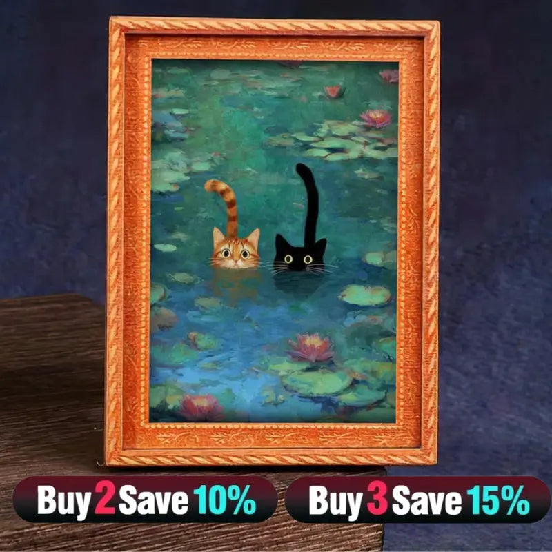 Funny Cat Fridge Magnet