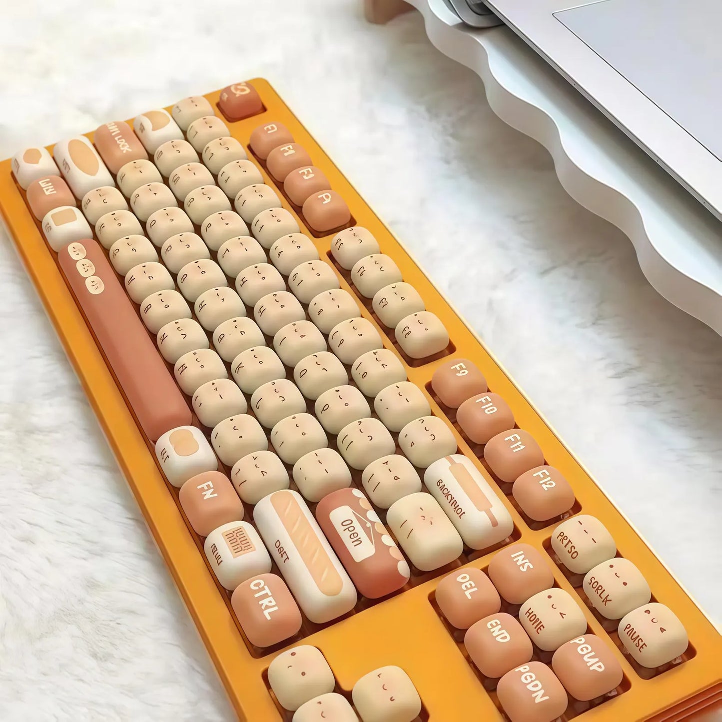 Cute Bread Keycap Set