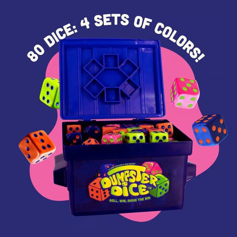 🔥💥Dumpster Dice - Fast-Paced Family Dice Game