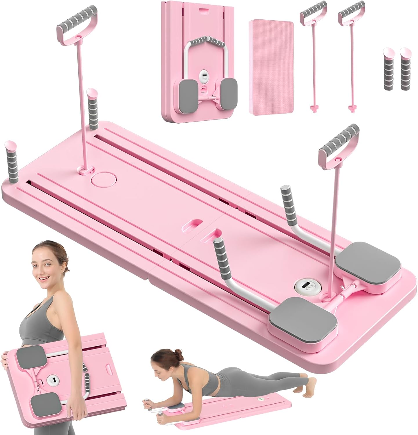 Portable Pilates Board Reformer Foldable Pilates Reformer