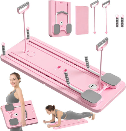 Portable Pilates Board Reformer Foldable Pilates Reformer