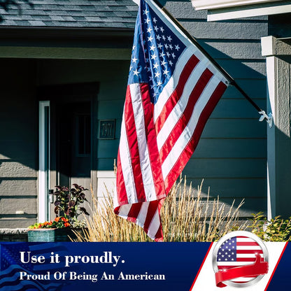 Best Embroidered Stars American Flags