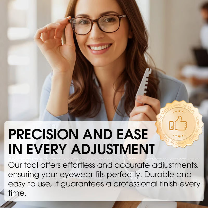 Eyeglass Temple & Frame Adjustment Tool