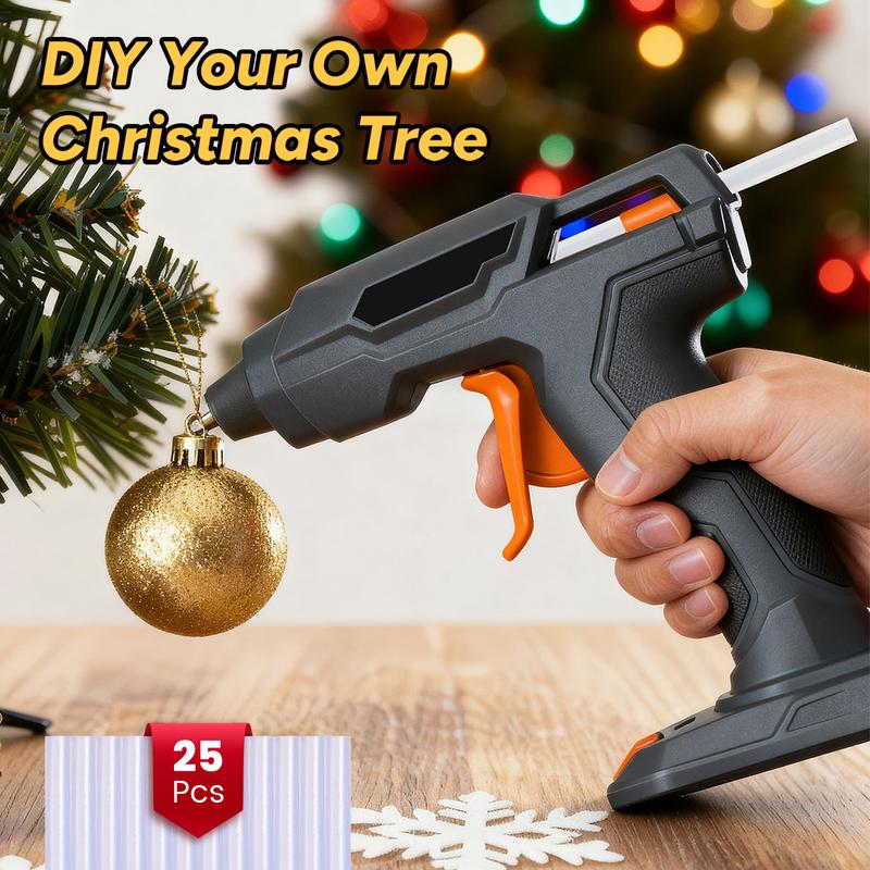 Glue Gun Set with 25 Mini Adhesive Sticks