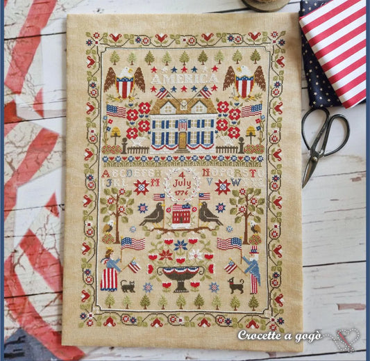 🇺🇸 1776–2026 Patriotic Anniversary Diy Kit🧵