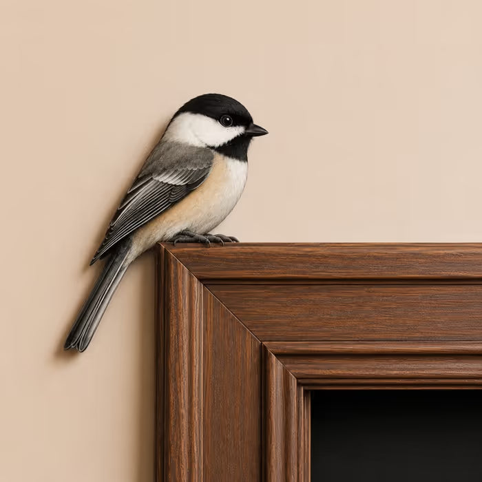 🐦🌿 3D Woodland Bird Door Topper