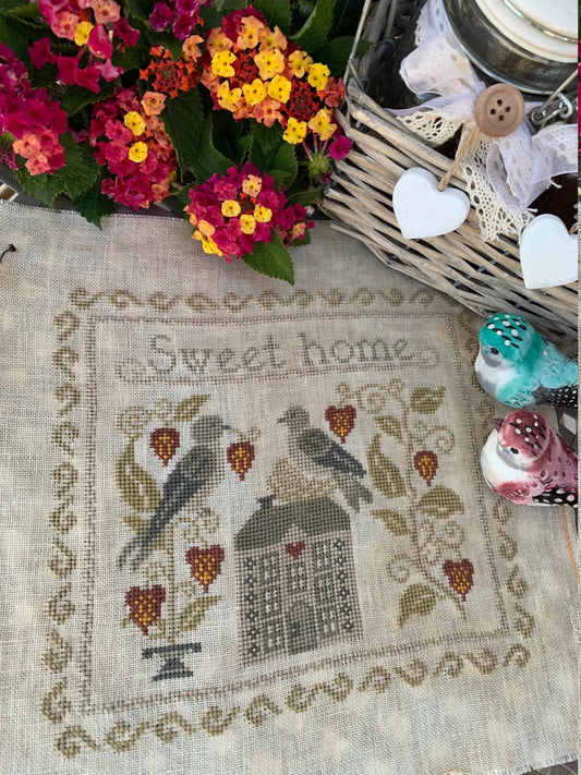"Sweet home" Cross Stitch DIY Kit