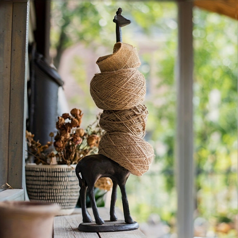 Vintage Cast Iron Paper Towel Holder