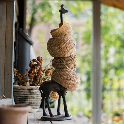 Vintage Cast Iron Paper Towel Holder