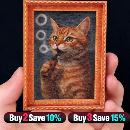 Funny Cat Fridge Magnet
