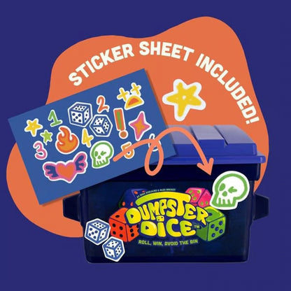 🔥💥Dumpster Dice - Fast-Paced Family Dice Game