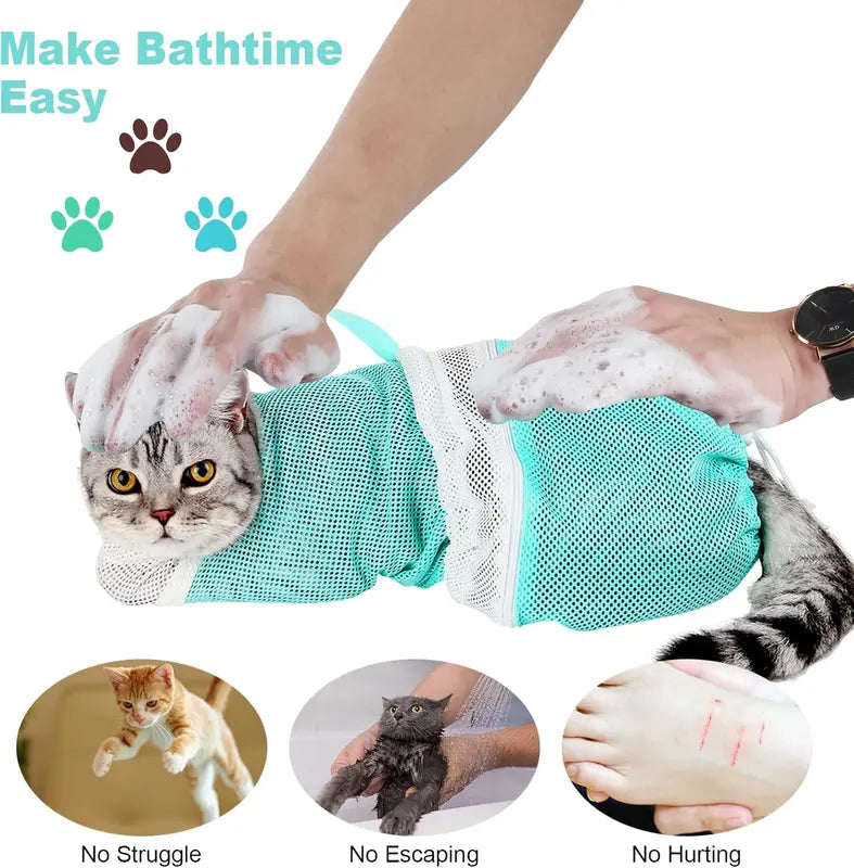 🔥Cat Bathing Grooming Bag🐱