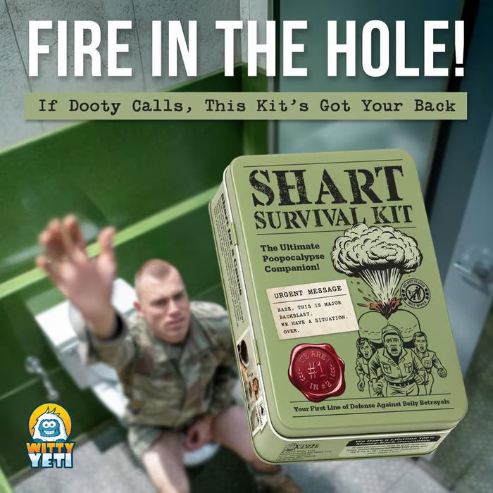 🤣Military-Grade Shart Survival Kit for When Your Butt Commits Treason
