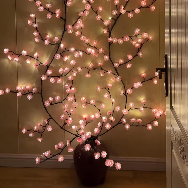 🌸DIY cherry blossom lamp🔥LED Tree Branch Design Light for Room Decor