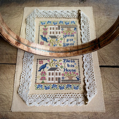 "Bless This House" Sampler Cross Stitch DIY Kit🧵