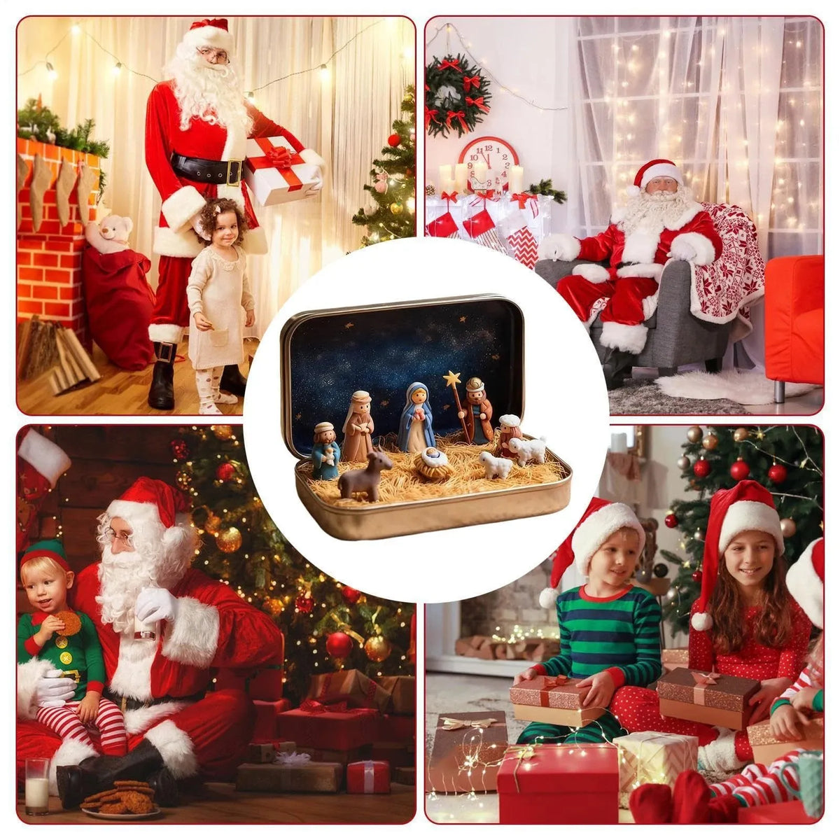 🎁Mini Christmas Nativity Box