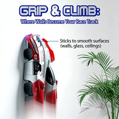 🎉Wall Climbing Remote Control Car- Dual Mode 360° Rotating– Defy Gravity, Race Anywhere!