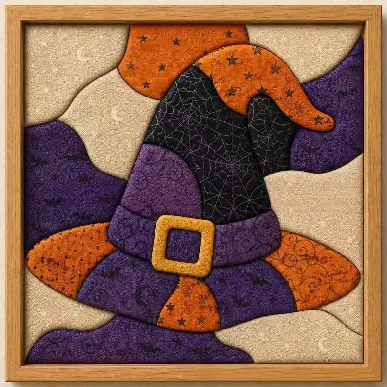 Kinusaiga No Sew Halloween Fabric Art Kit