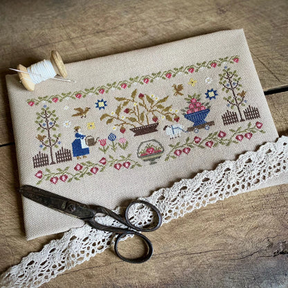 “My Sweet Garden Sampler” Cross Stitch DIY Kit🧵