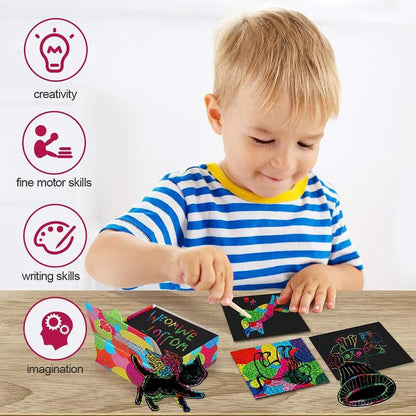 🌈Rainbow Paper Artistic Drawing Set ✍️